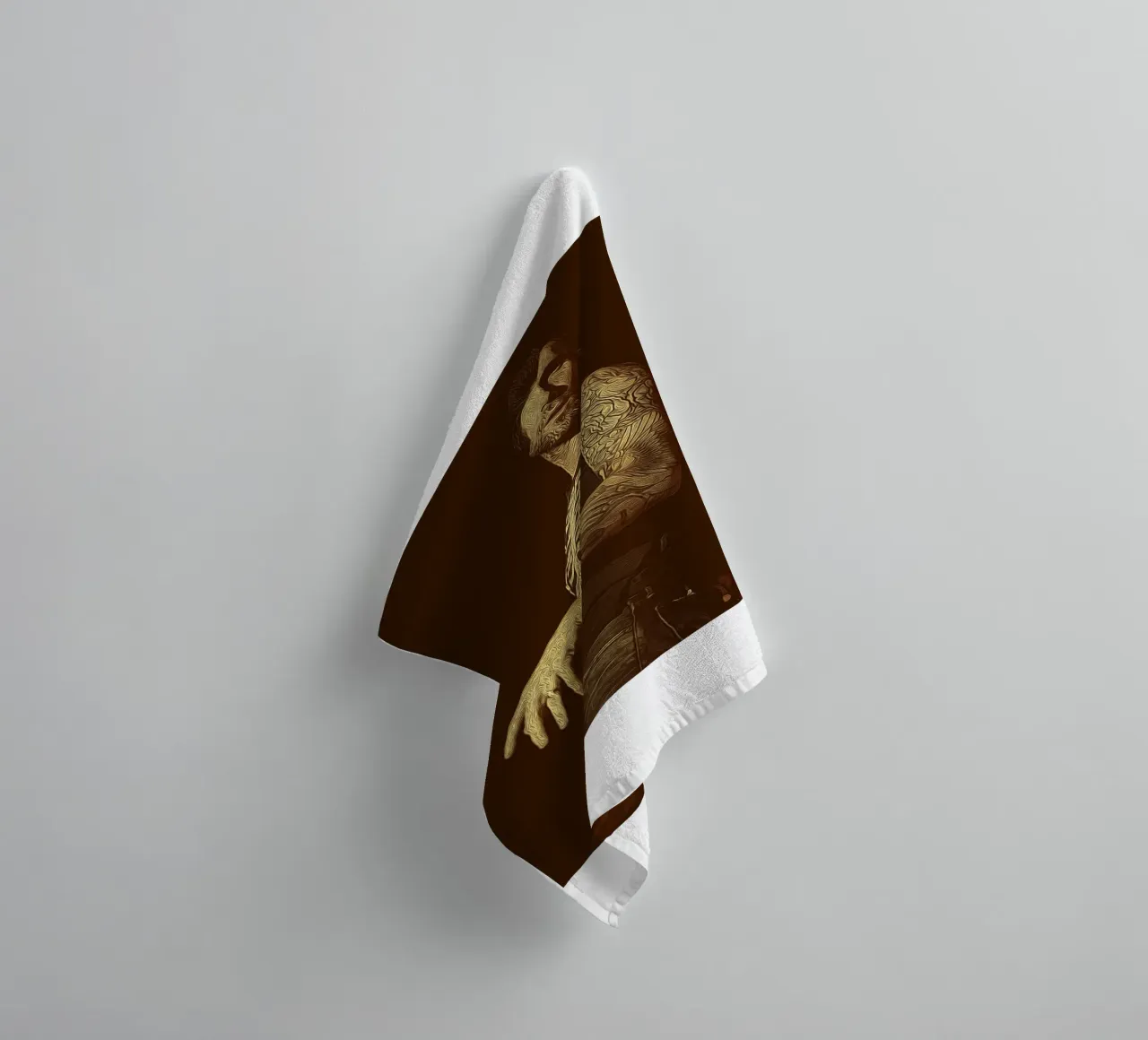Vintage Vibes & Vocal Highs towel by singpentinksale