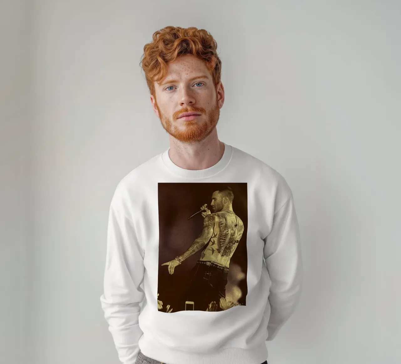 Ritmo grezzo felpa da singpentinksale