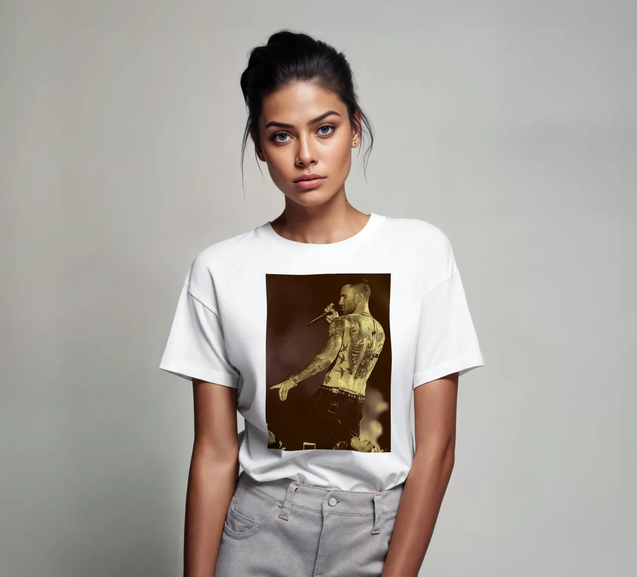 Ritmo grezzo t-shirt da singpentinksale
