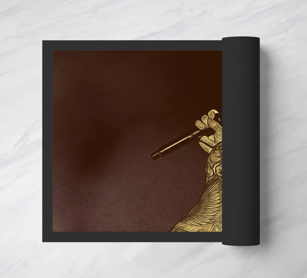 Ritmo grezzo zerbino da singpentinksale