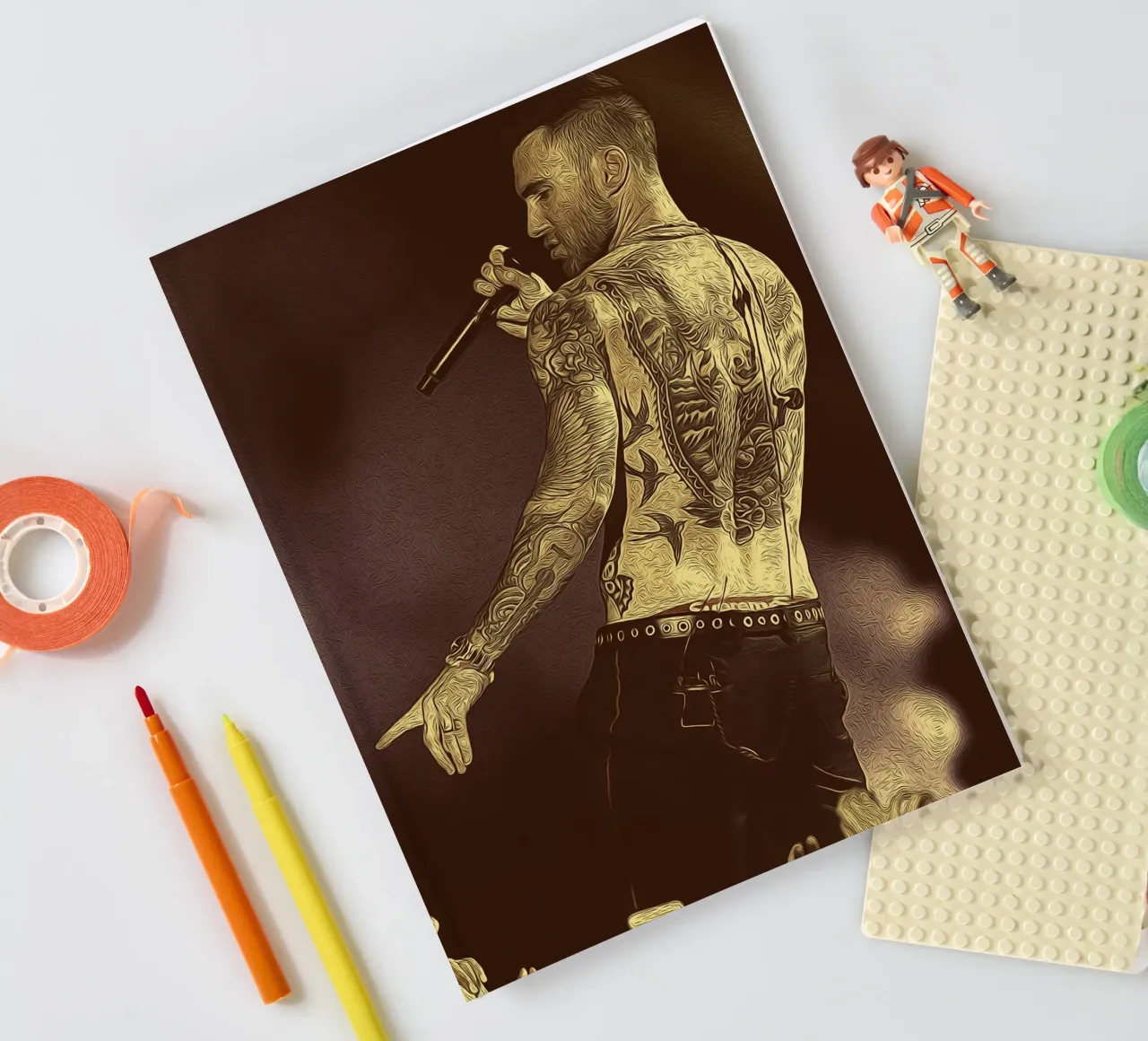 Raw Rhythm notebook by singpentinksale