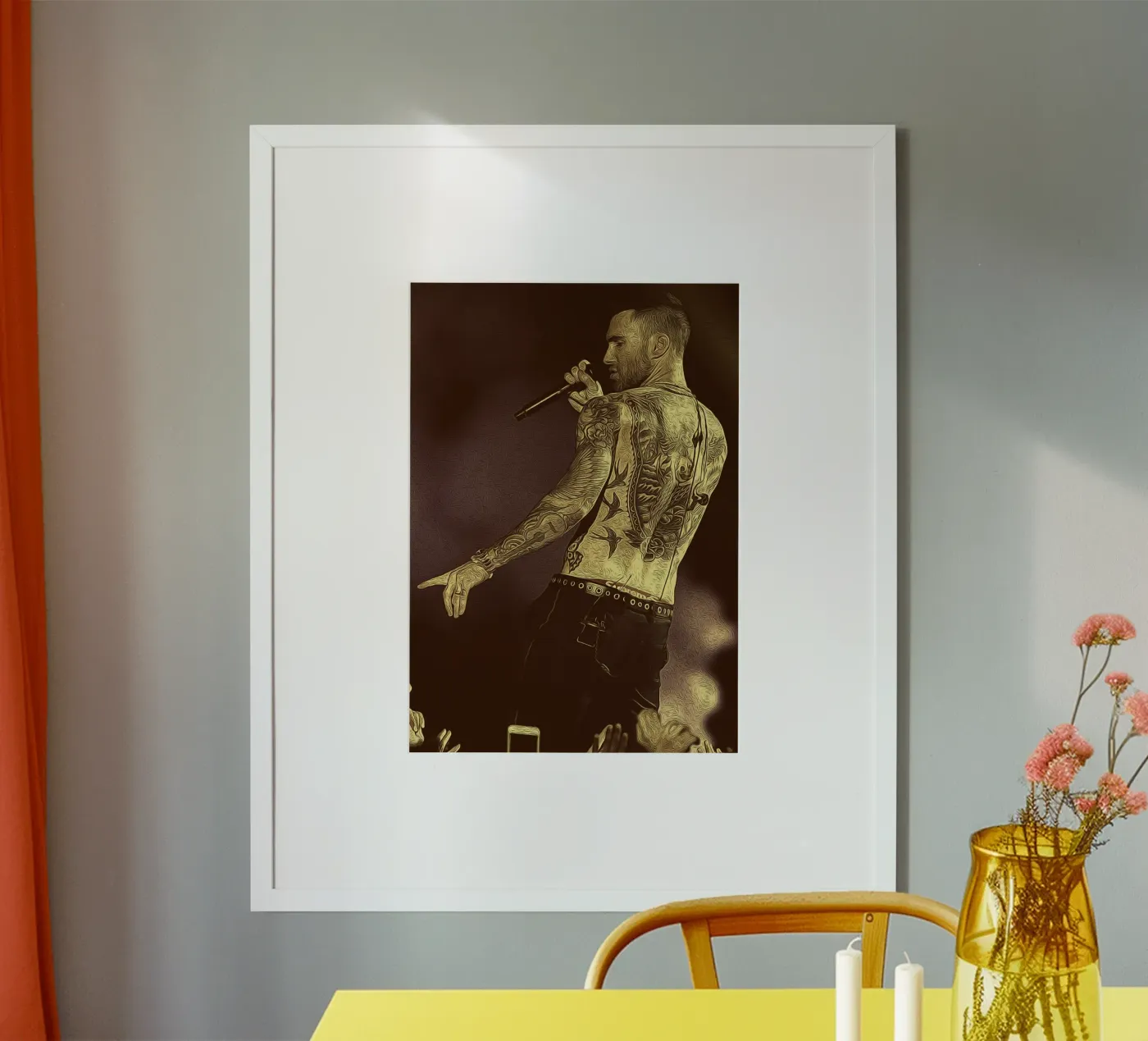 Raw Rhythm poster by singpentinksale