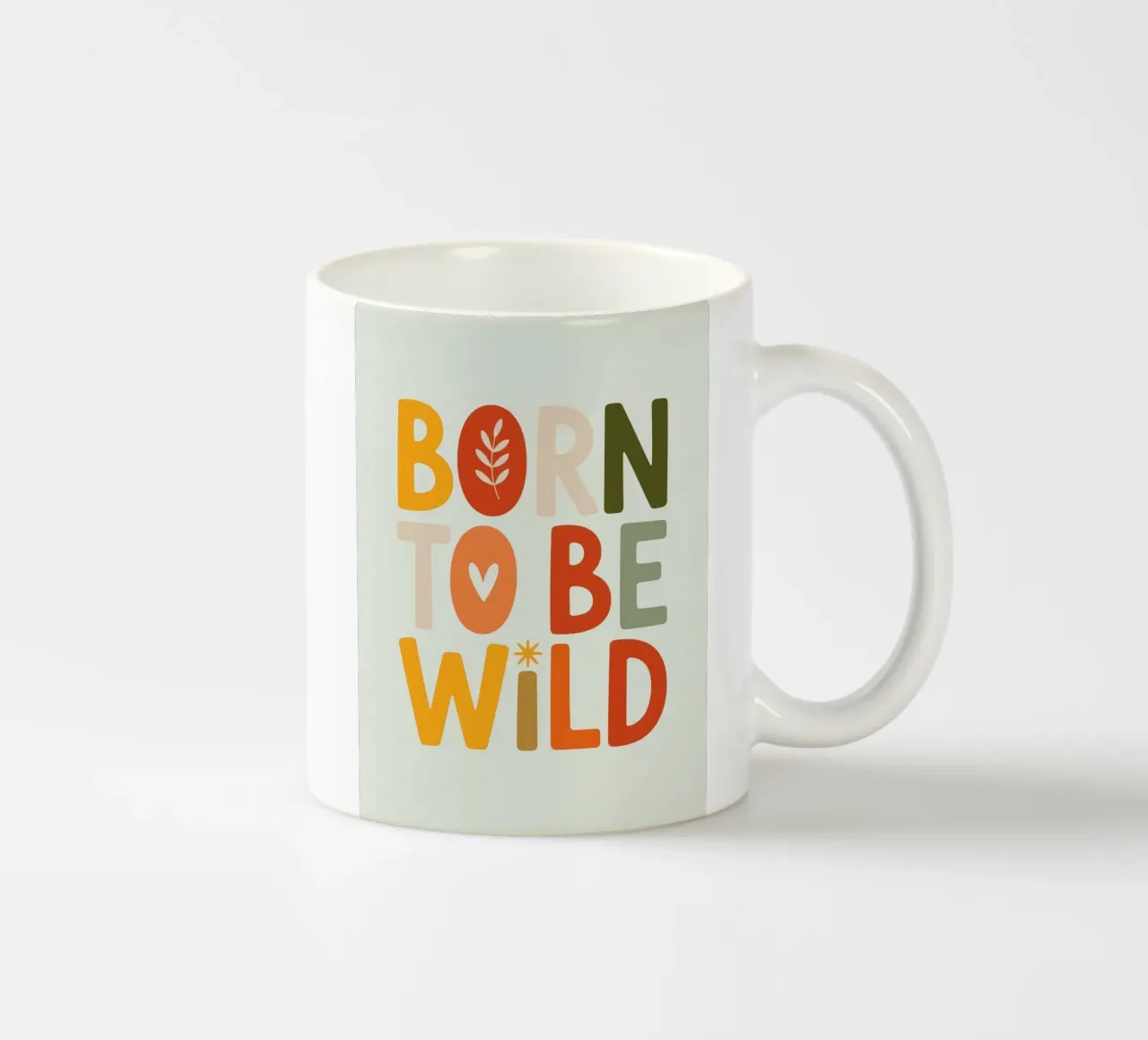 BORN TO BE WILD tazza in ceramica da Klitzeklein
