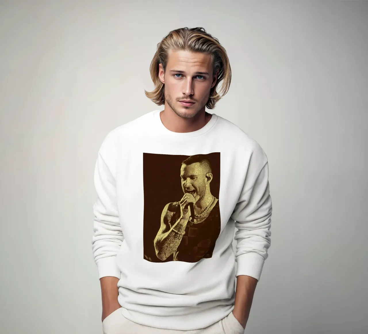 Inchiostro e Melodia felpa da singpentinksale