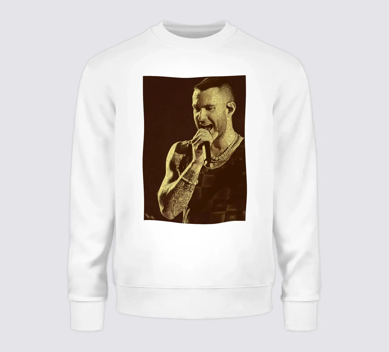 Inchiostro e Melodia felpa da singpentinksale