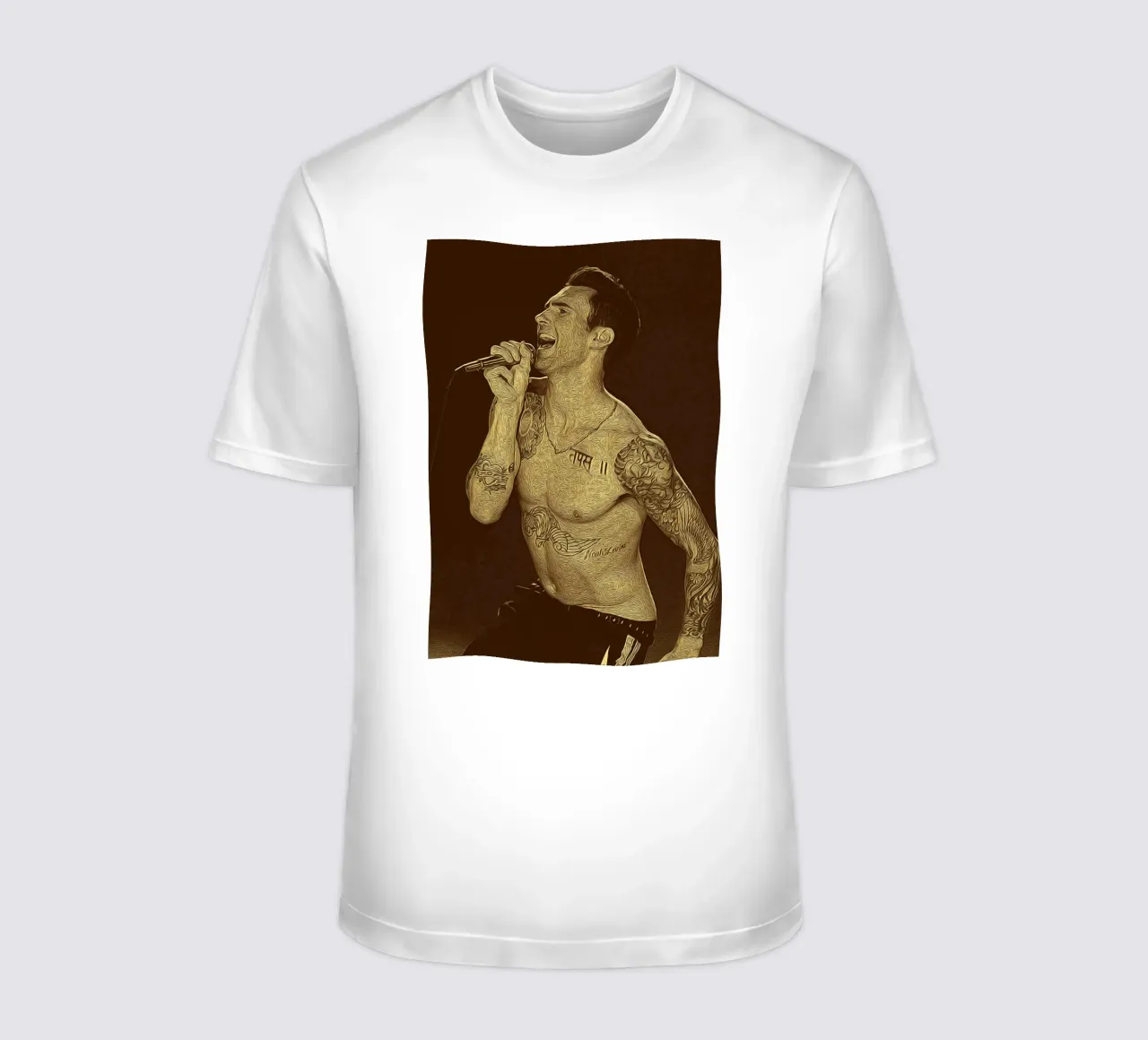 Tattooed Echo t-shirt by singpentinksale
