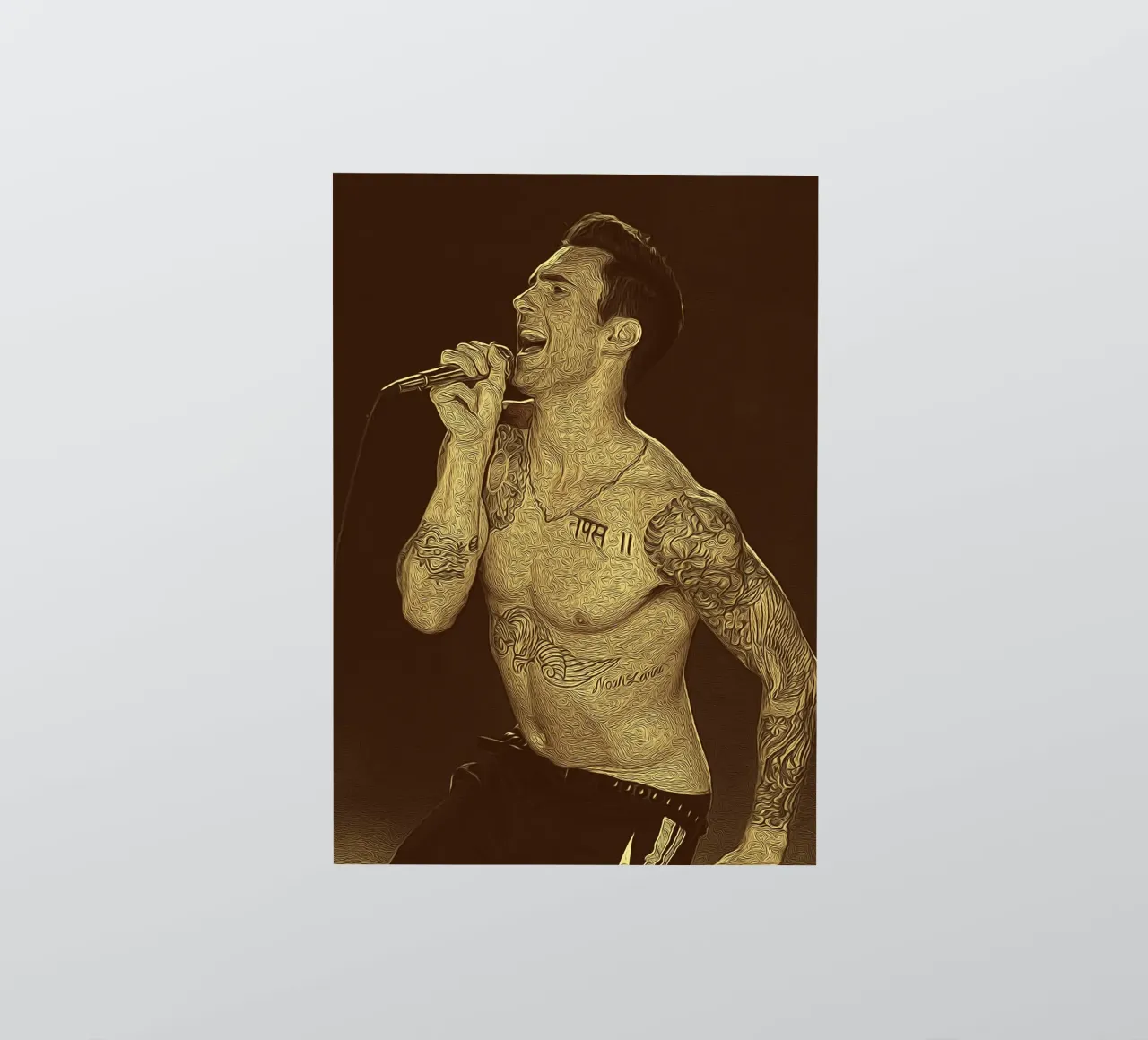 Tattooed Echo sticker by singpentinksale