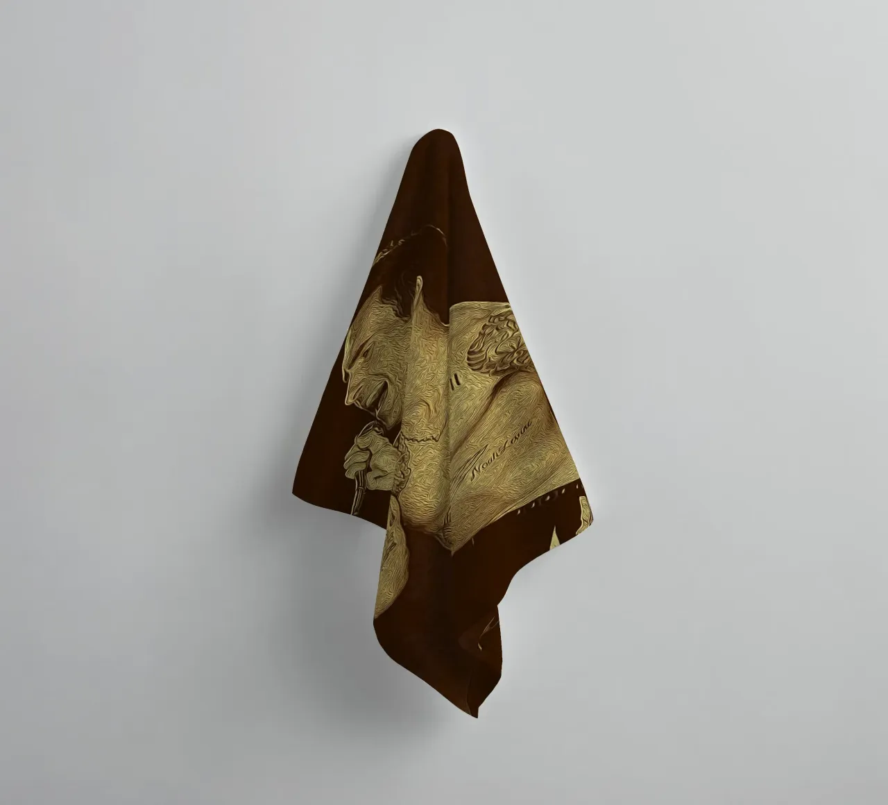 Echo tatoué serviette de bain de singpentinksale