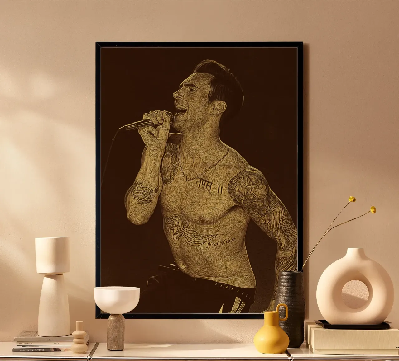 Tattooed Echo poster da singpentinksale