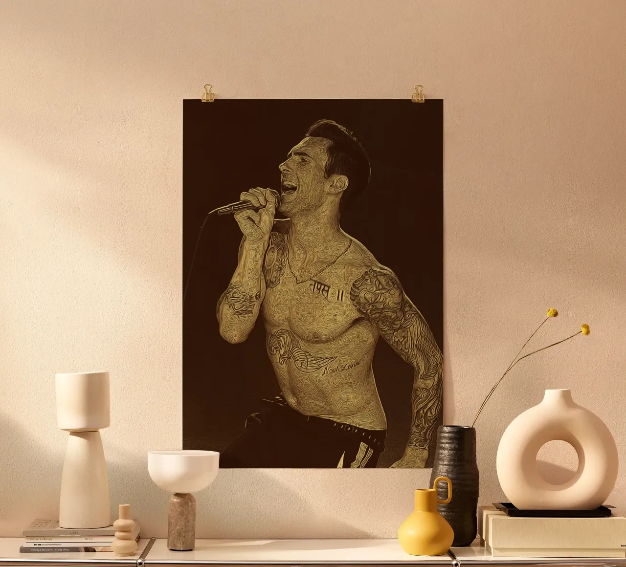 Tattooed Echo poster da singpentinksale