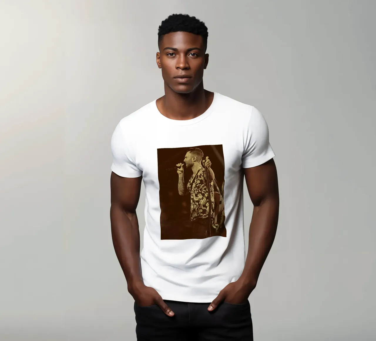 Inno del palcoscenico retrò t-shirt da singpentinksale