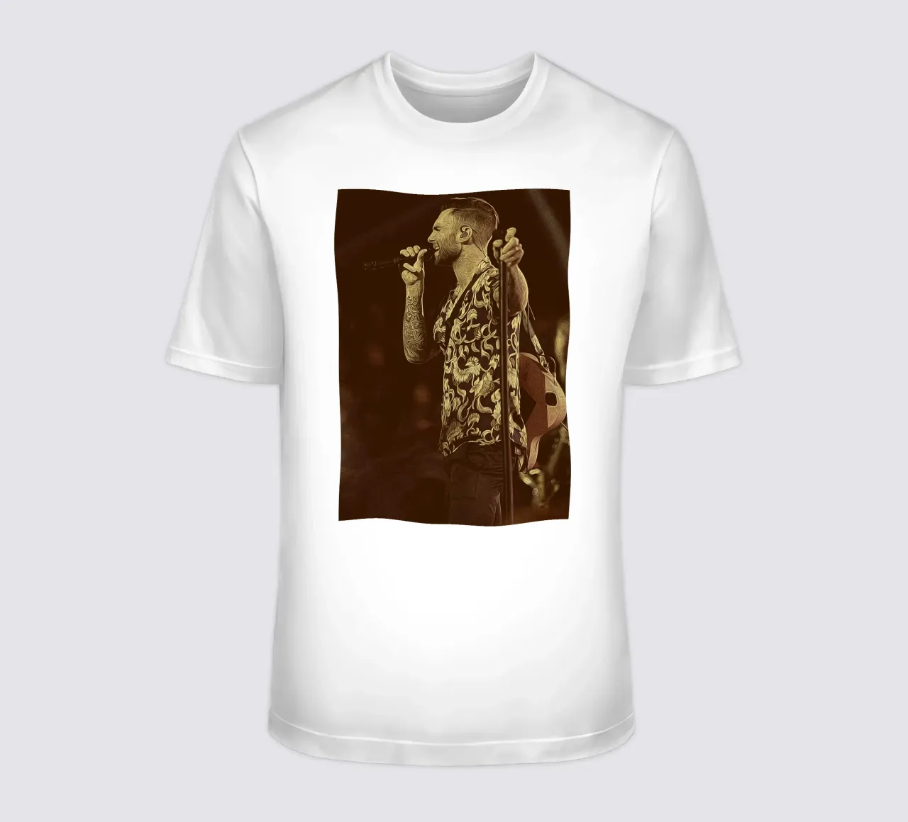 Inno del palcoscenico retrò t-shirt da singpentinksale