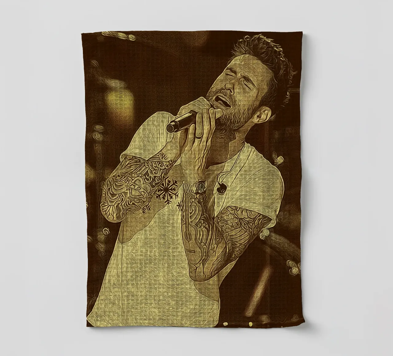 Levine en lumière torchon de singpentinksale