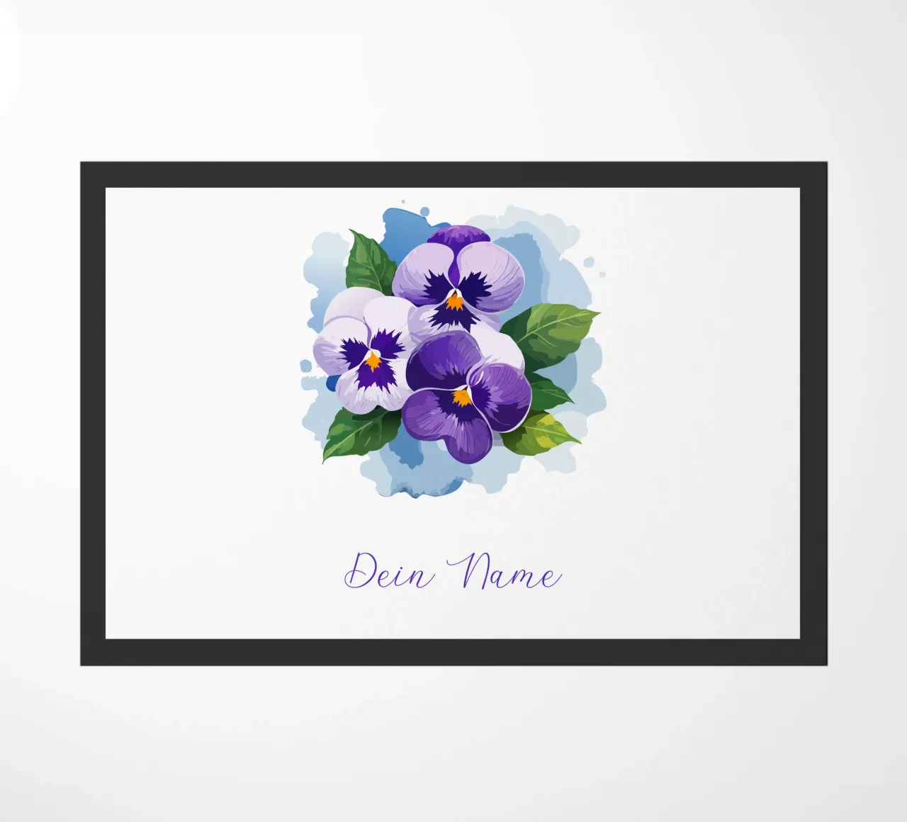 Fiore di nascita della viola febbraio zerbino da Geburtsblume