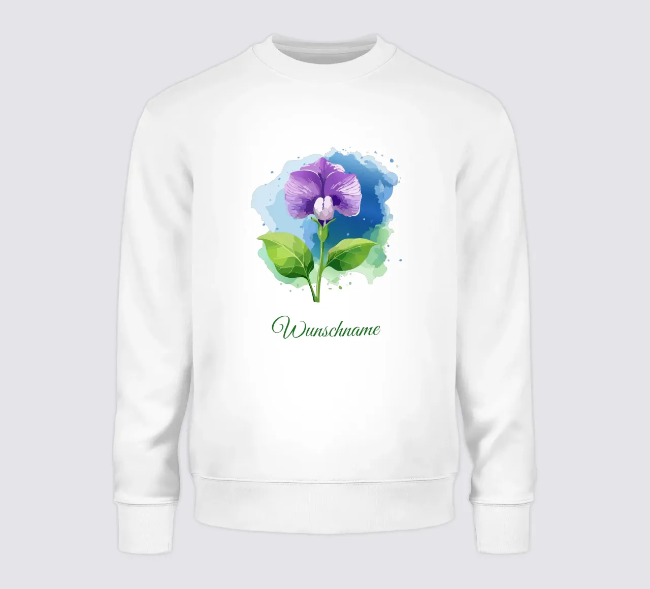 Fiore di nascita aprile - Pisello felpa da Geburtsblume