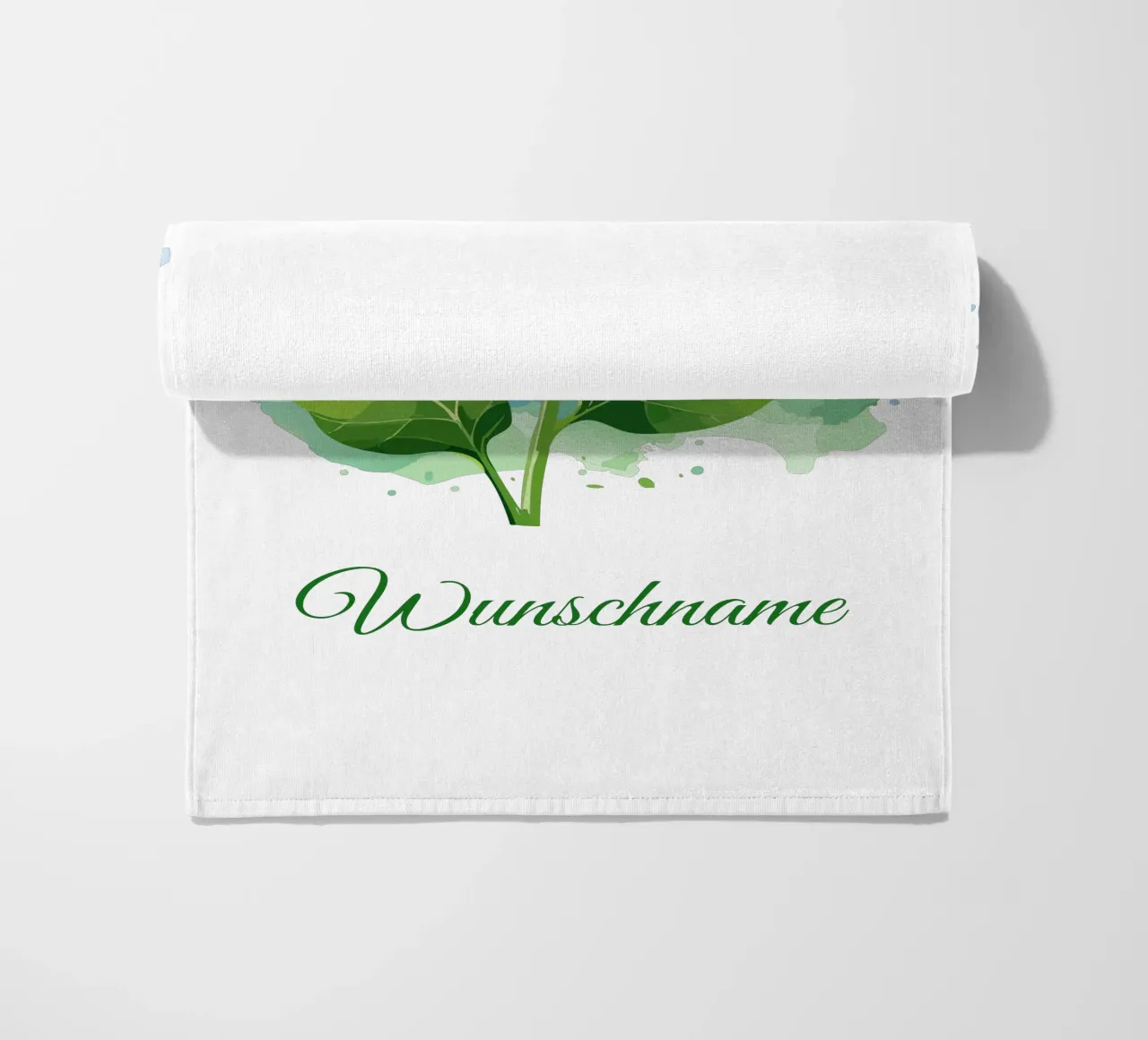 Birth flower April - Sweet pea beach towel by Geburtsblume