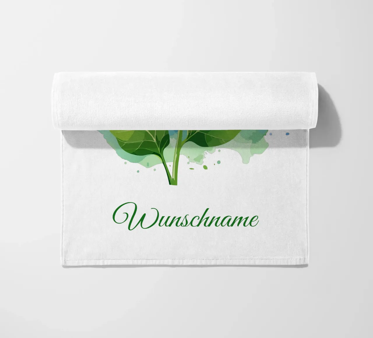 Birth flower April - Sweet pea beach towel by Geburtsblume