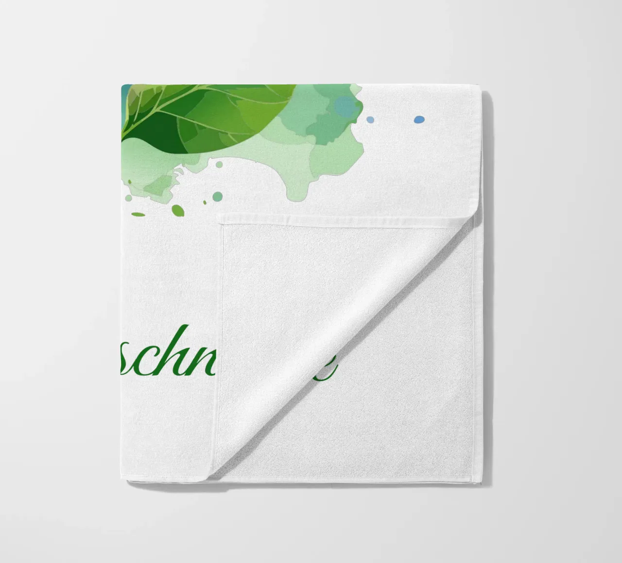 Birth flower April - Sweet pea beach towel by Geburtsblume
