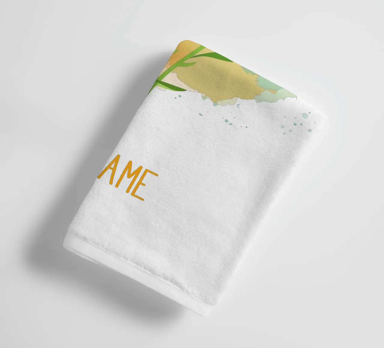 Birth flower April - Daisy towel by Geburtsblume