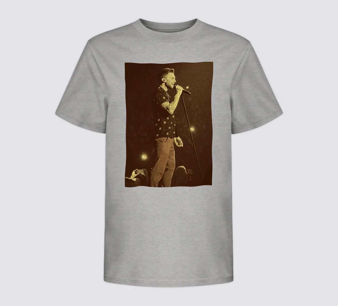 Cuore e armonia t-shirt bambini da singpentinksale