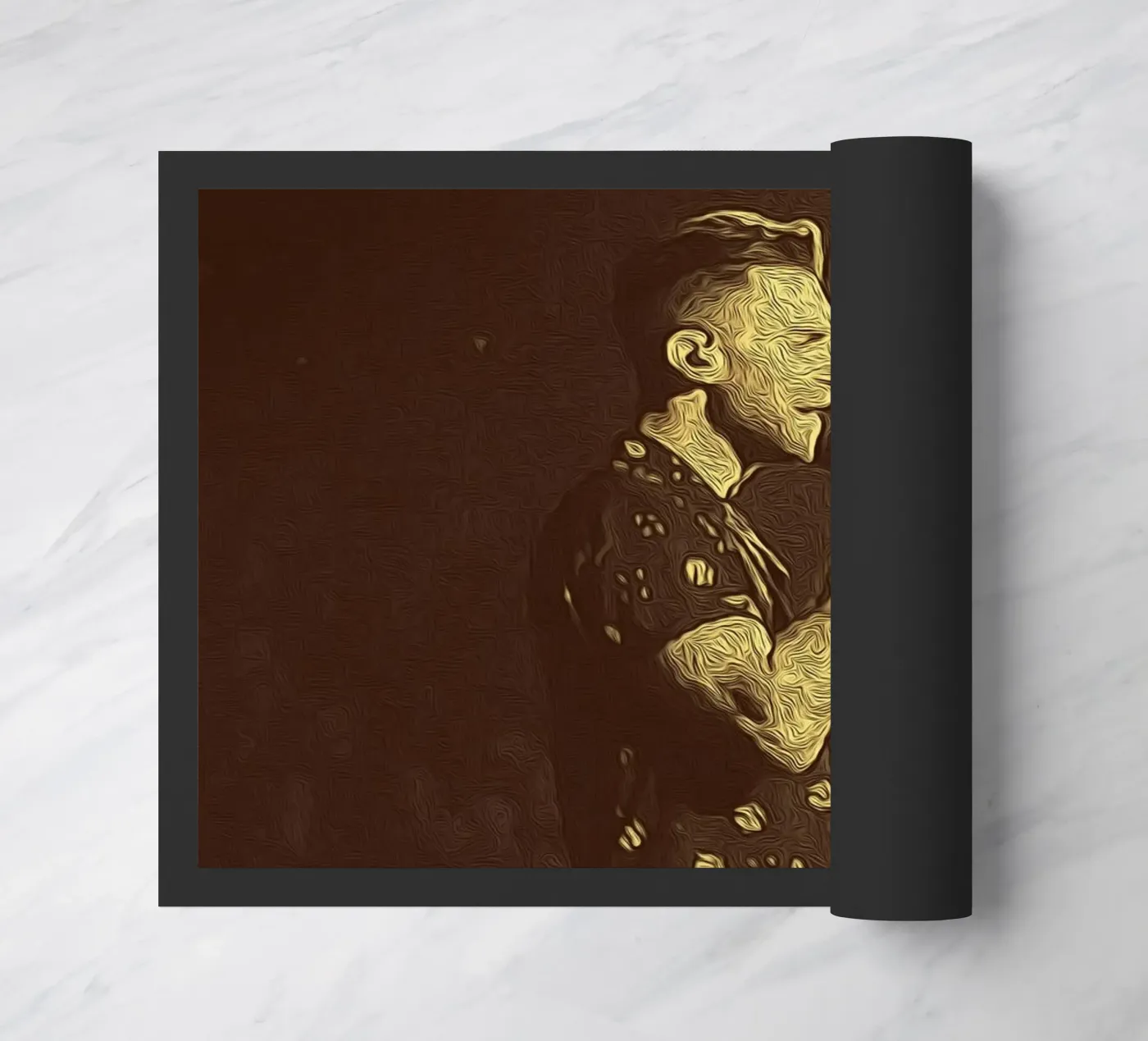 Herz und Harmonie Fußmatte von singpentinksale