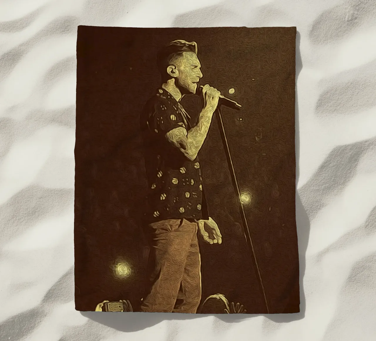Heart & Harmony beach towel by singpentinksale