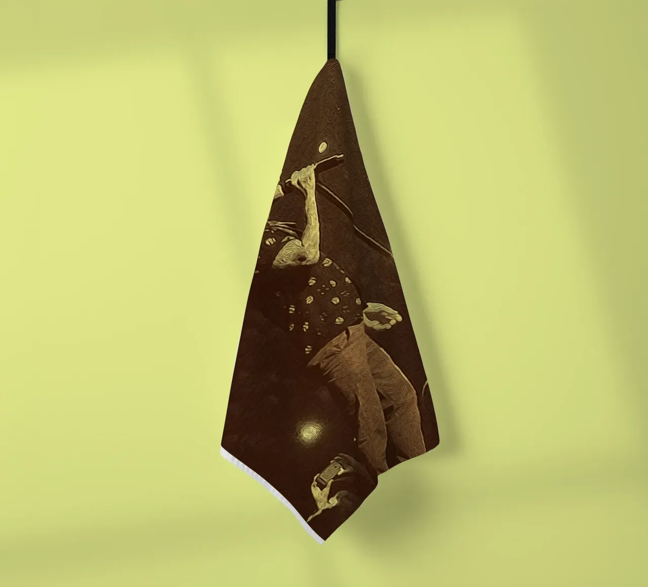 Heart & Harmony tea towel by singpentinksale