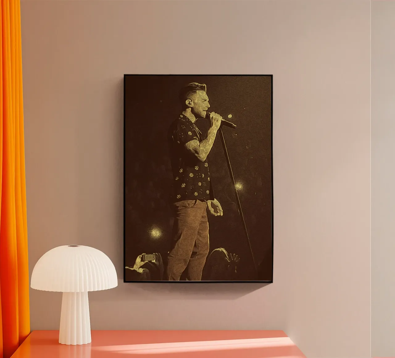 Cuore e armonia plexiglass da singpentinksale