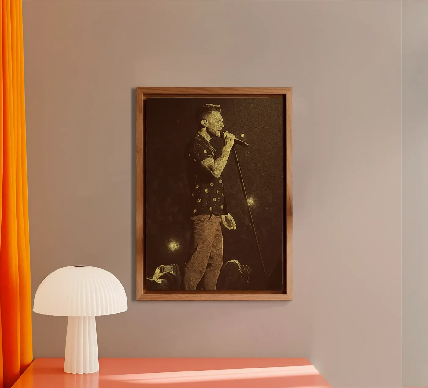 Cuore e armonia alluminio dibond da singpentinksale