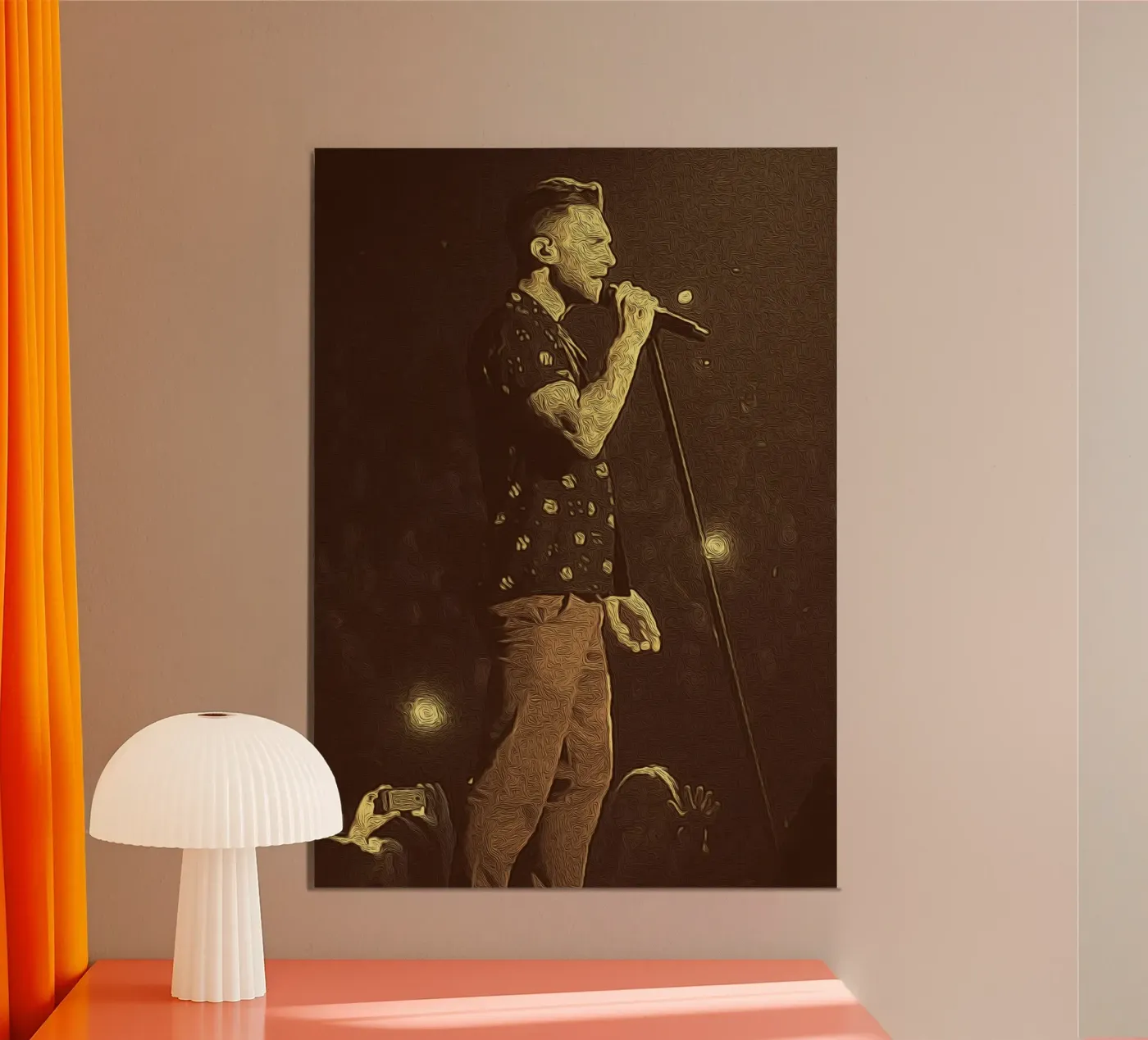 Cuore e armonia alluminio dibond da singpentinksale