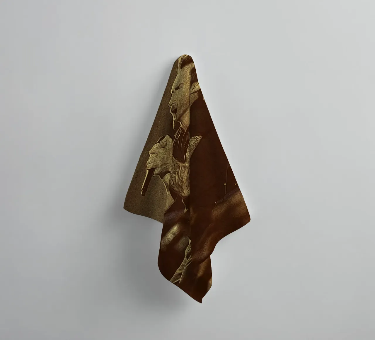 Rétro Rockstar Flow serviette de bain de singpentinksale