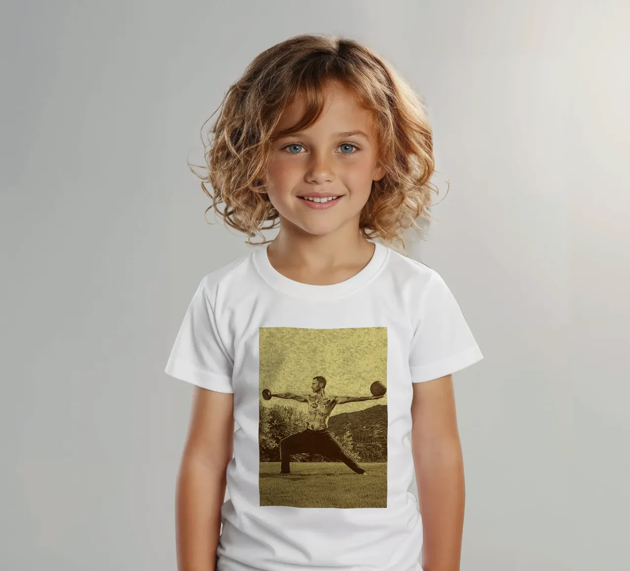 Leistung in Tinte Kinder T-Shirt von singpentinksale