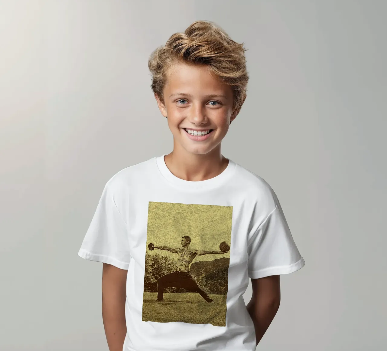 Leistung in Tinte Kinder T-Shirt von singpentinksale