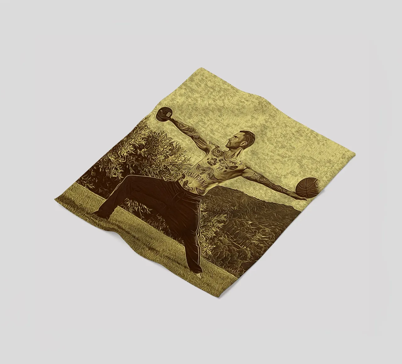 Performance in Ink fleece blanket by singpentinksale