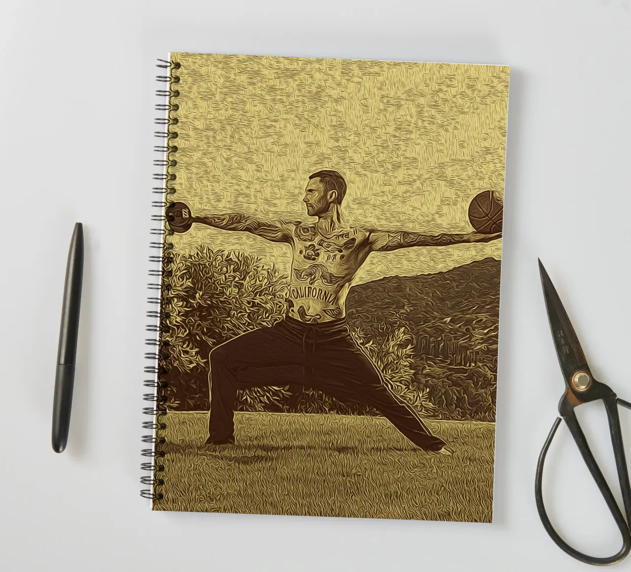 Performance in Ink spiral notebook by singpentinksale