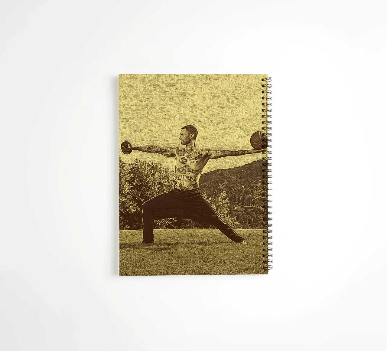 Performance in Ink spiral notebook by singpentinksale