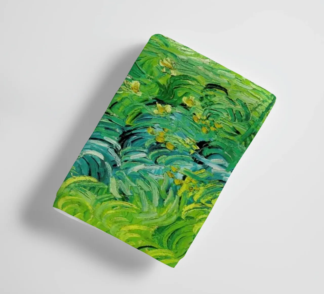Signed, Vincent – Green Wheat Fields asciugamano da bagno da Vintage by JUNIQE