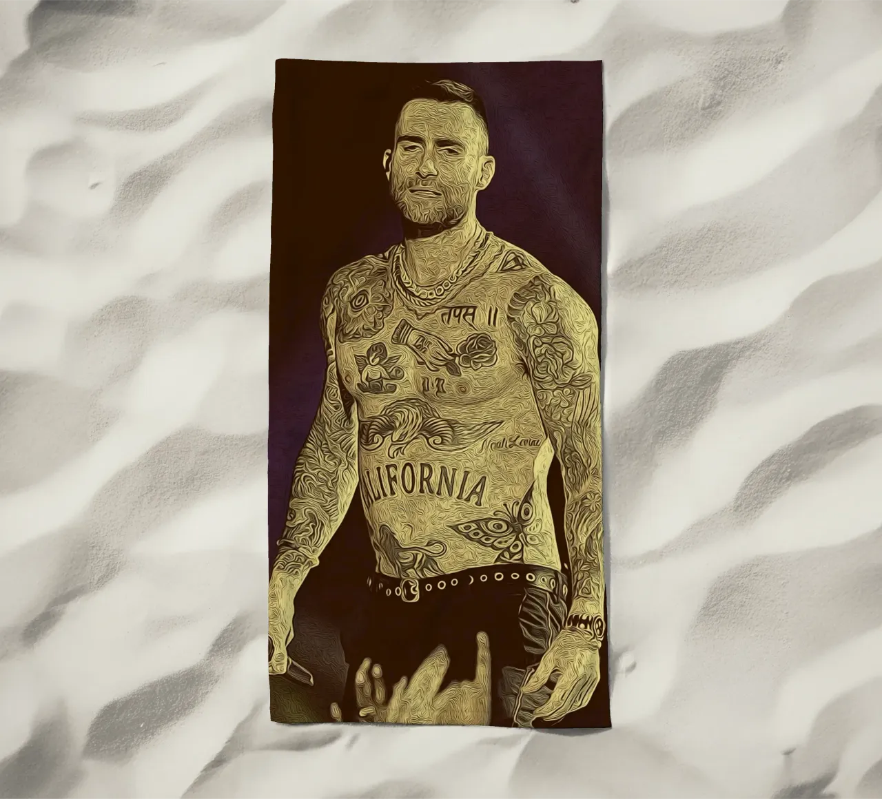 Levine in movimento telo mare da singpentinksale