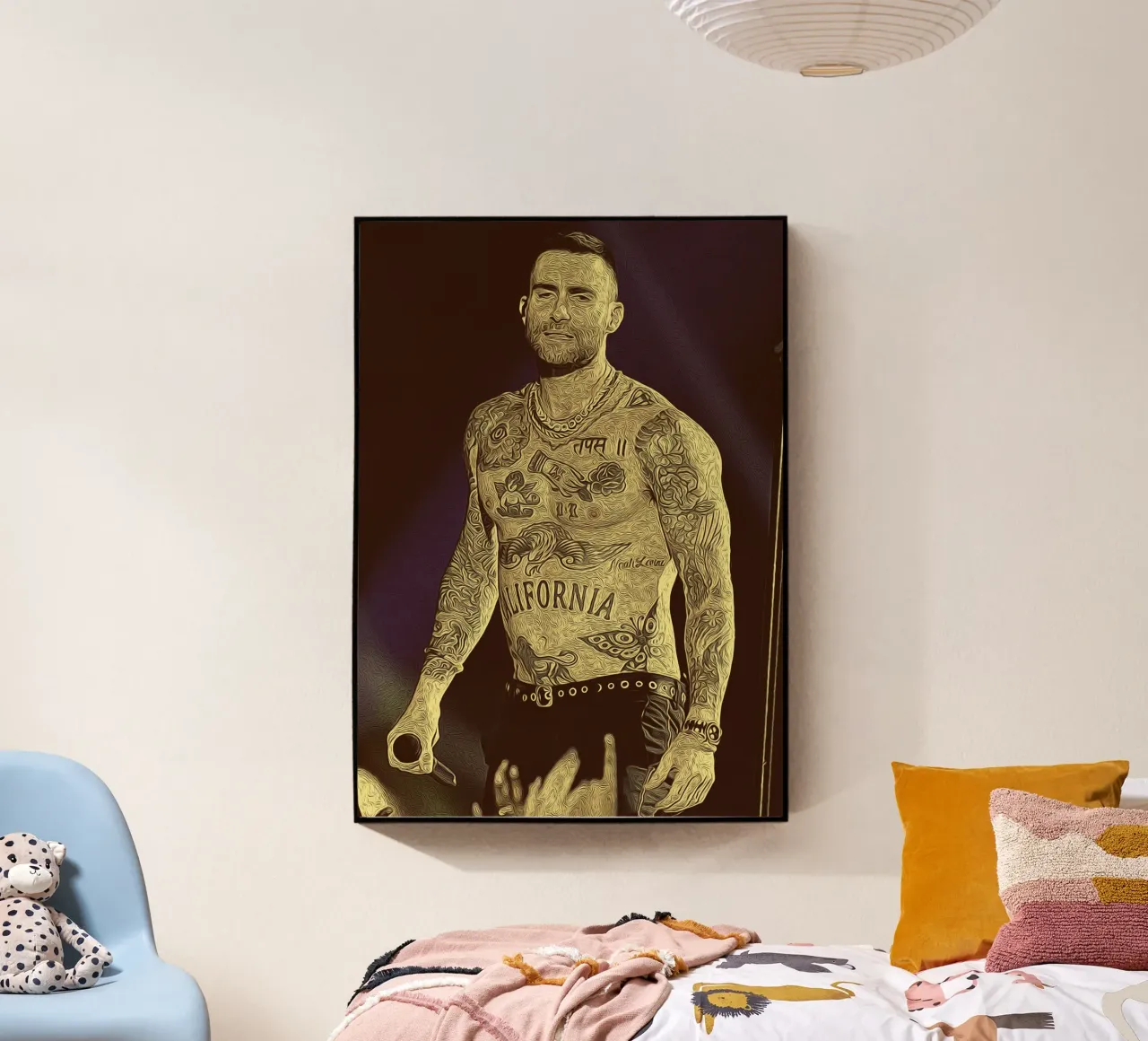 Levine in Motion acrylic glass by singpentinksale