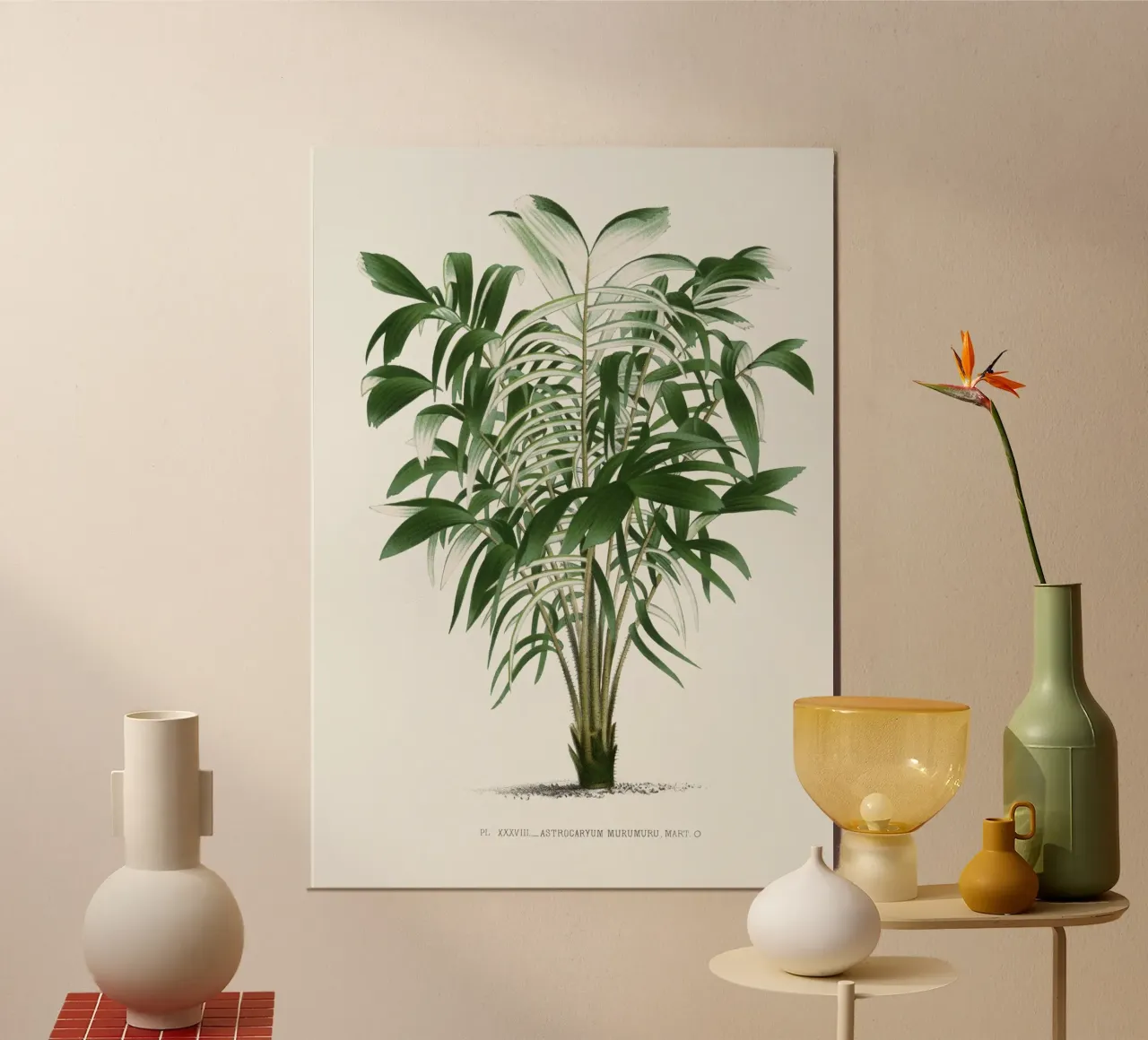 tree illustration poster da vintageshop
