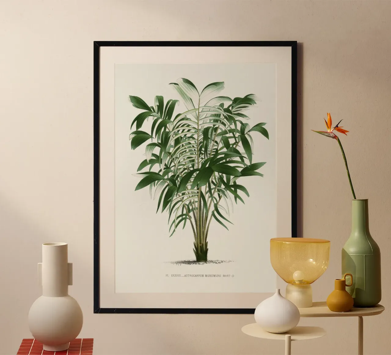 tree illustration poster da vintageshop
