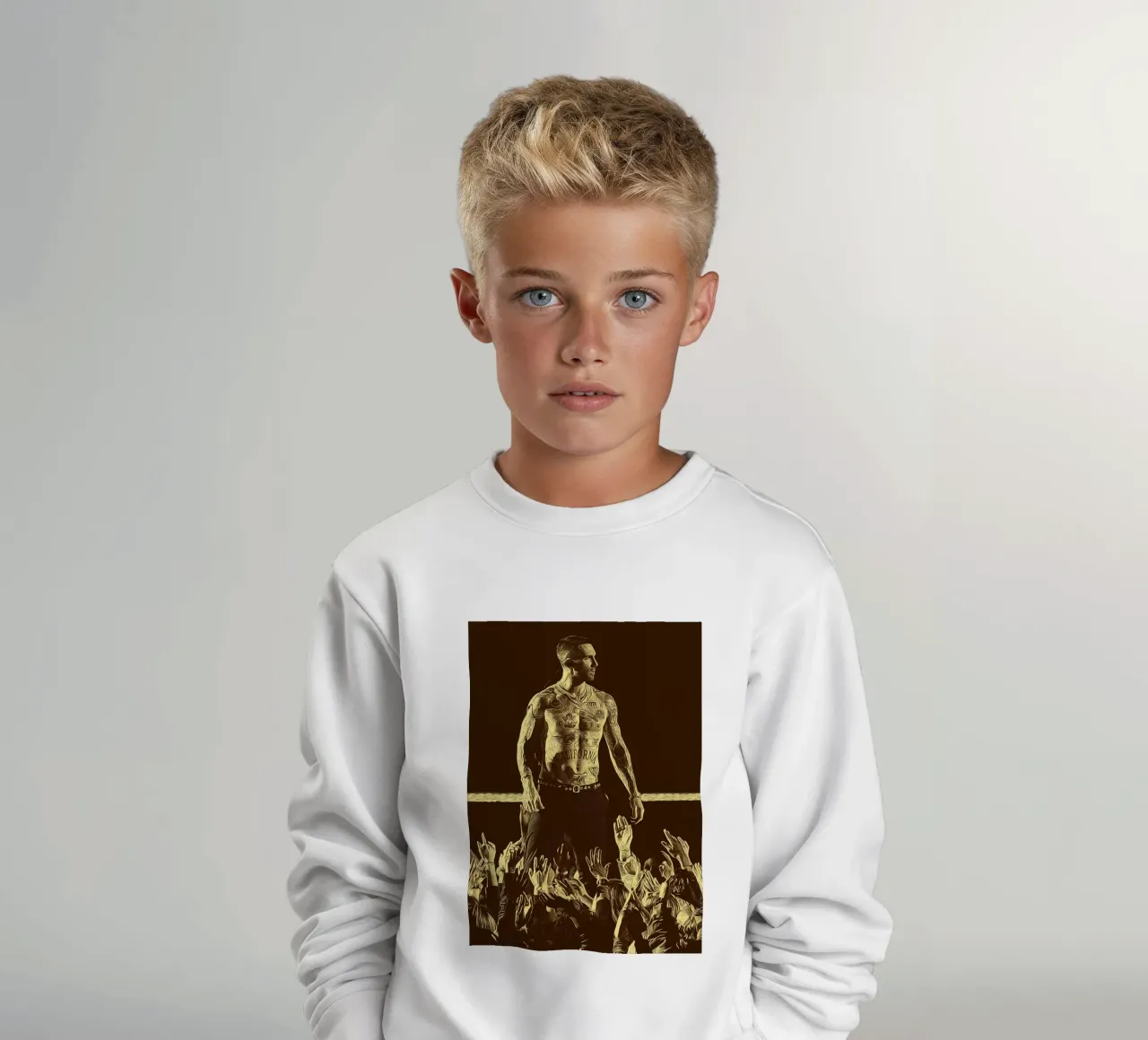 Leggenda Pop Unplugged felpa bambino da singpentinksale