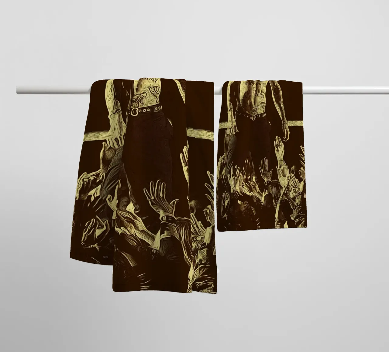 Leggenda Pop Unplugged asciugamano da bagno da singpentinksale