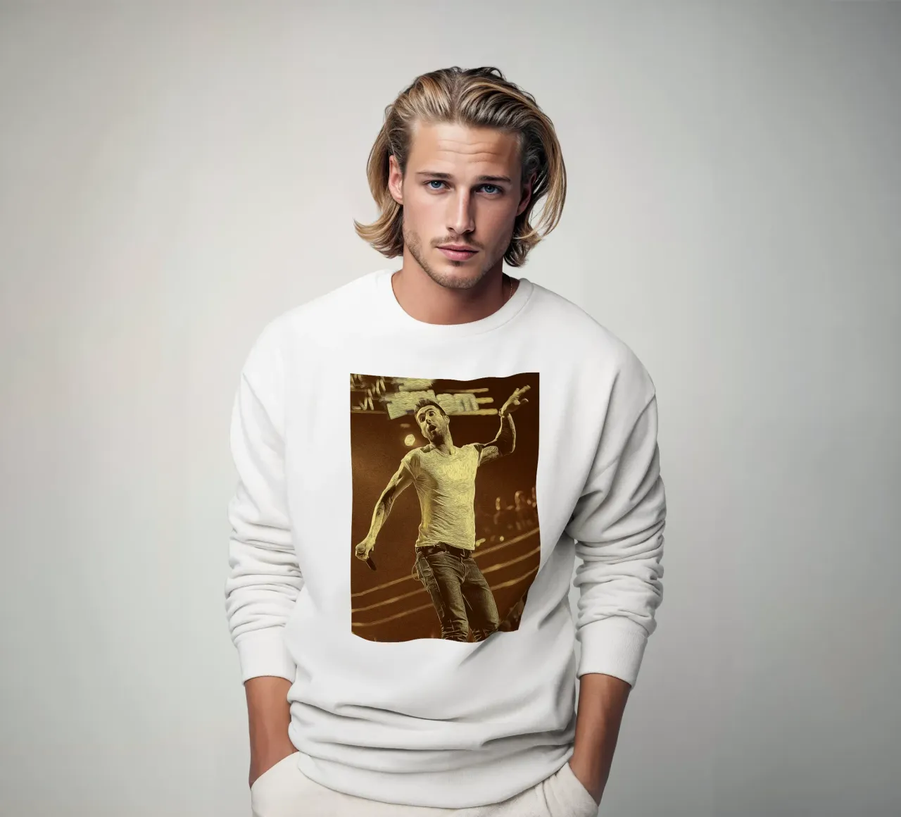 Le mani sul microfono felpa da singpentinksale