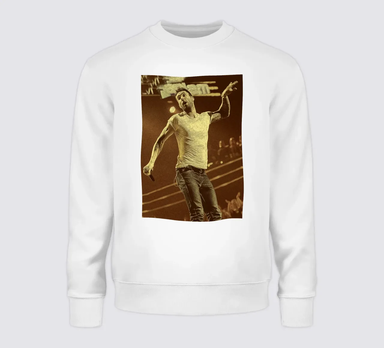 Le mani sul microfono felpa da singpentinksale