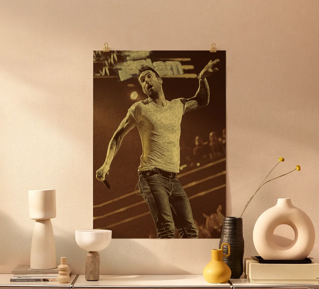 Le mani sul microfono poster da singpentinksale