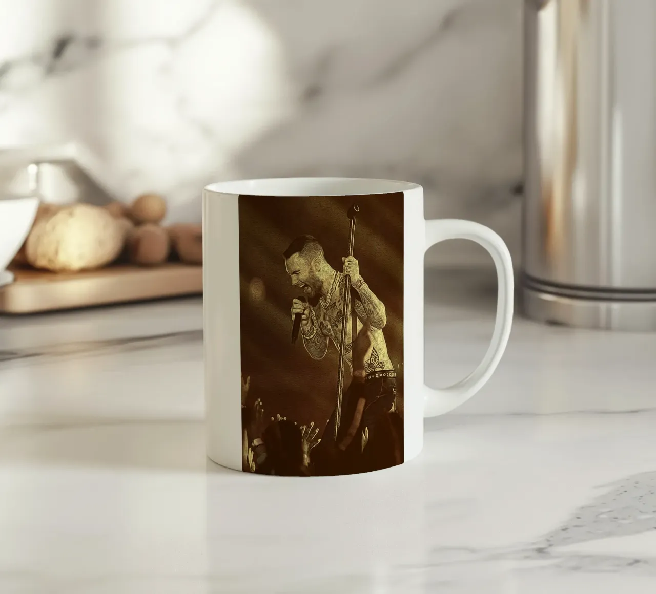 Starburst retrò tazza in ceramica da singpentinksale