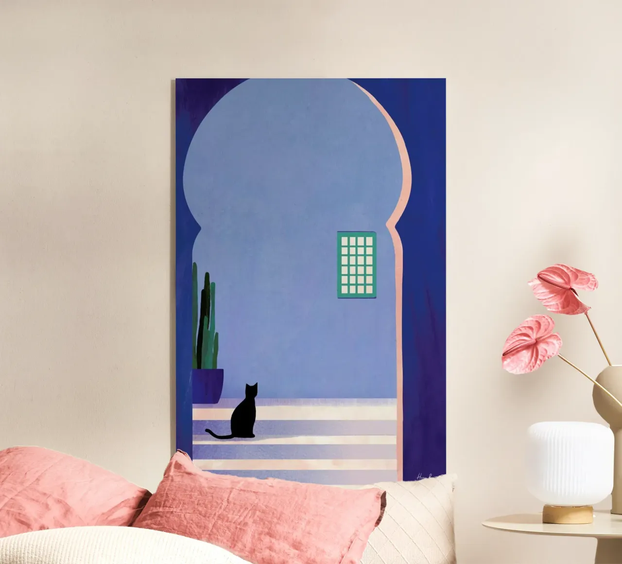 Cat in Morocco plexiglass da Henry Rivers