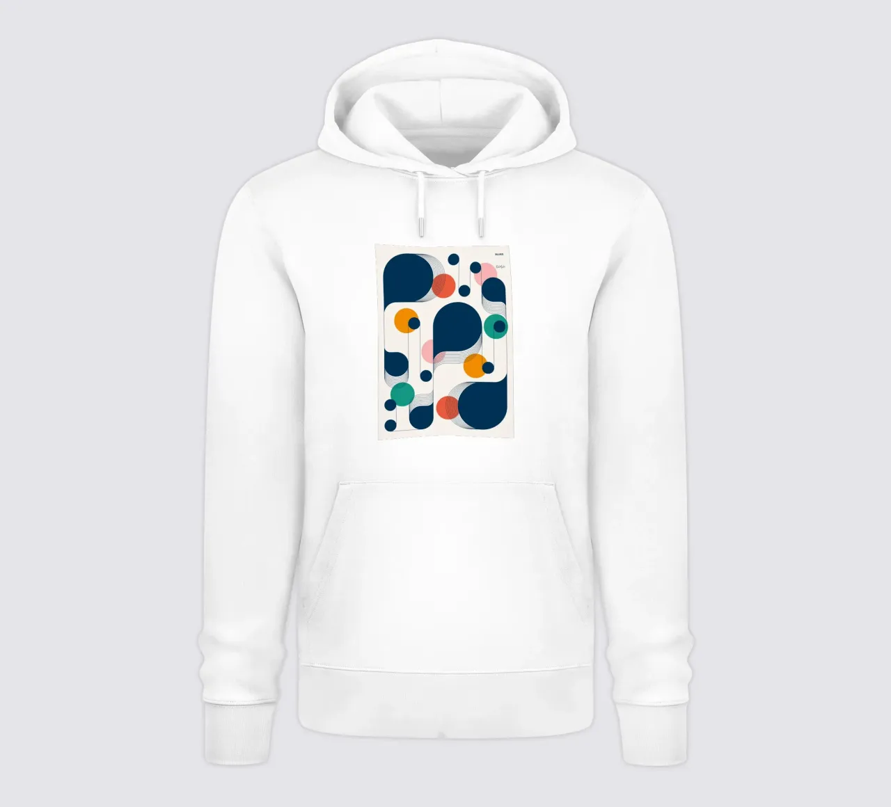 Blues felpa con cappuccio da Zoe shop