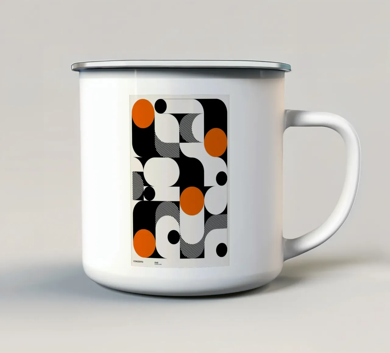 Concerto tazza in smalto da Zoe shop